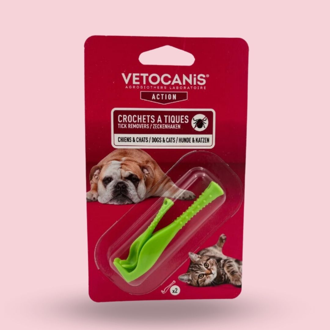 tire tique chien et chat deux tailles