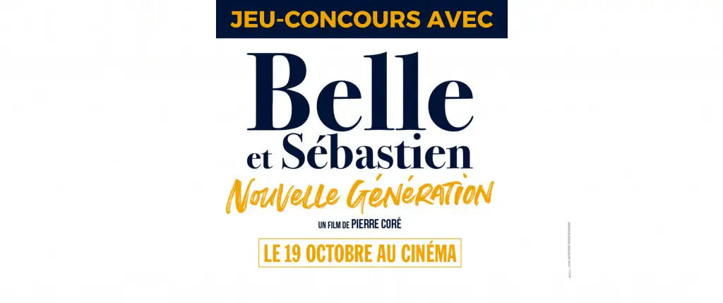 jeu concours belle et sébastien