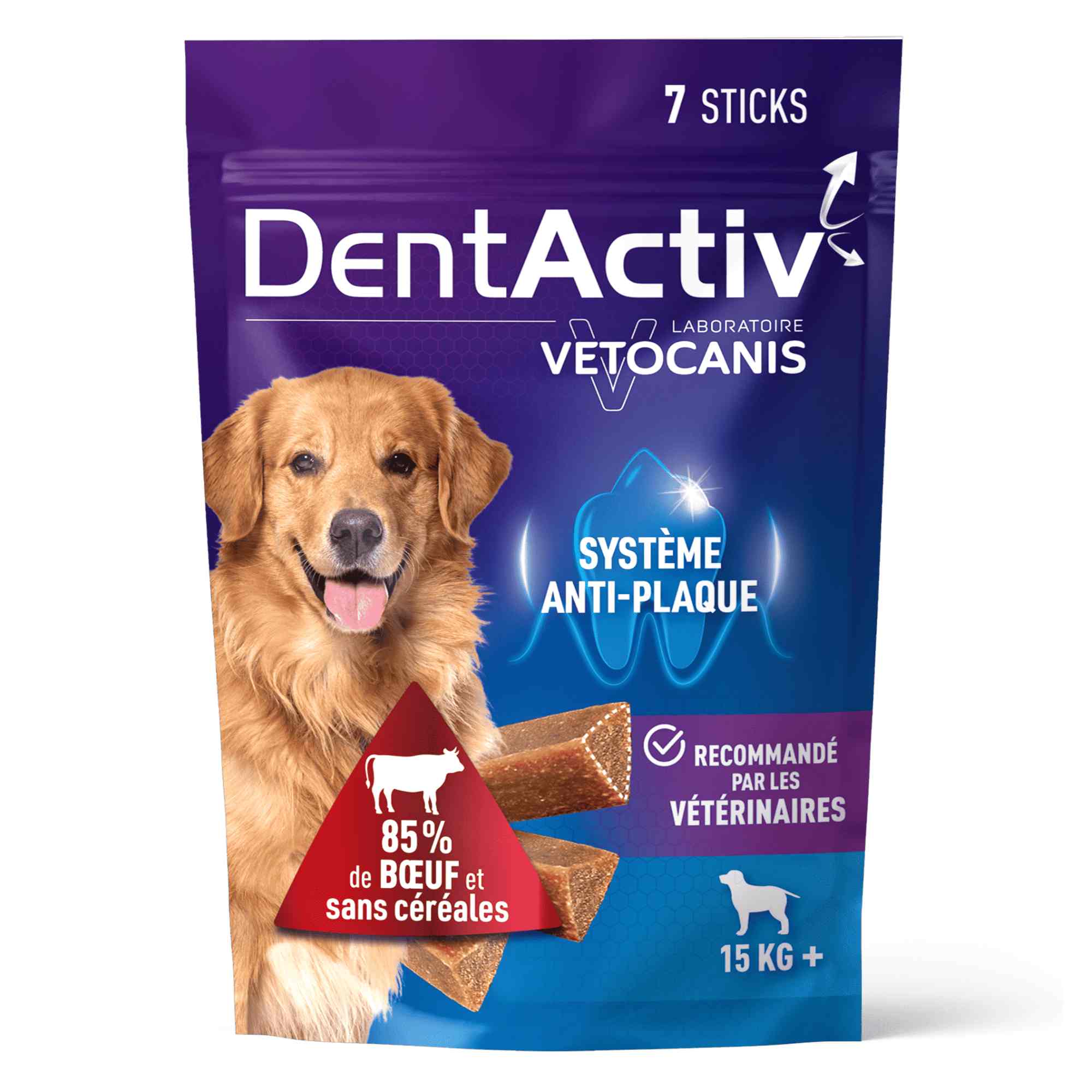 Dentactiv boeuf grand chien