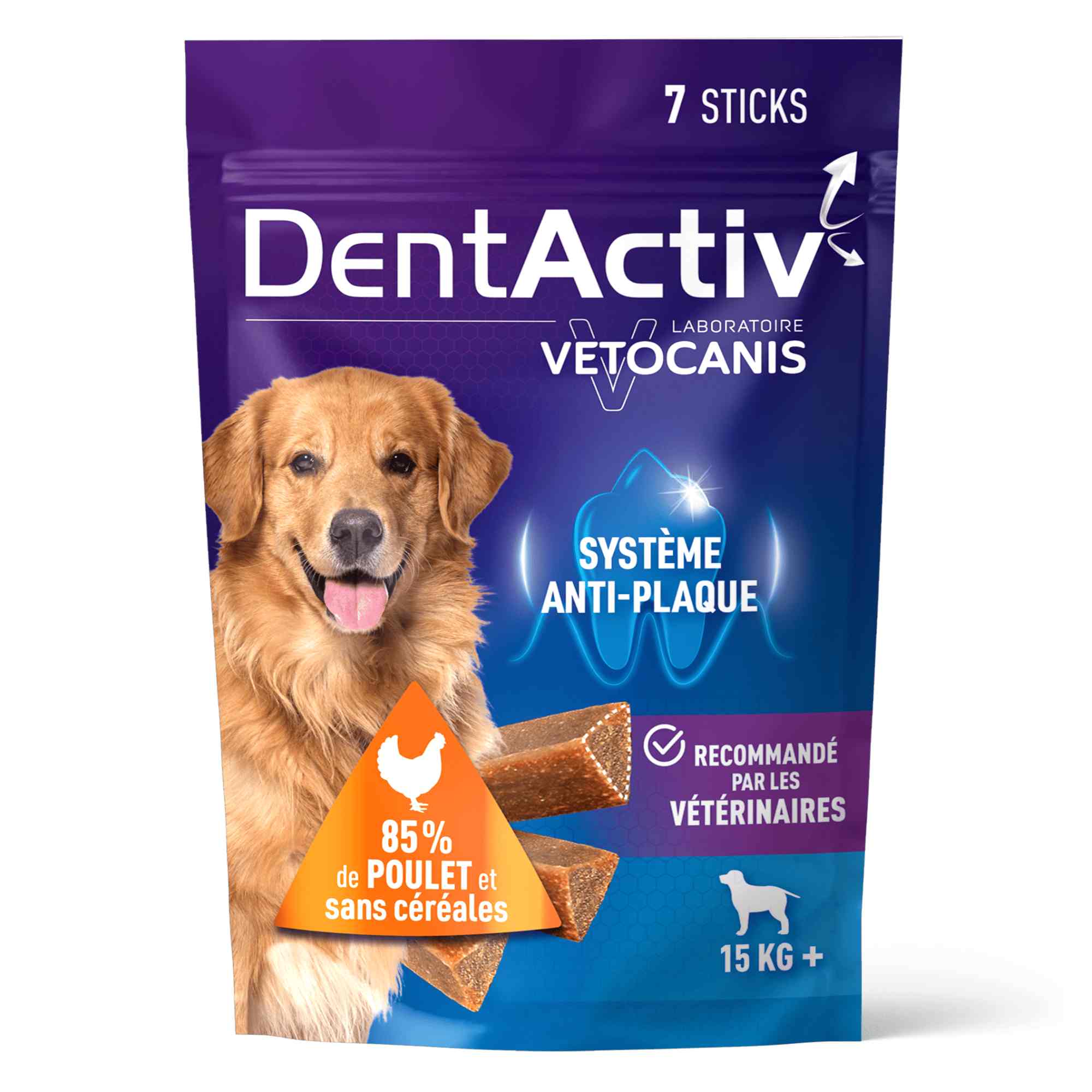 Dentactiv poulet grand chien