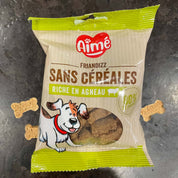 friandises chien au à l'agneau sans céréales 