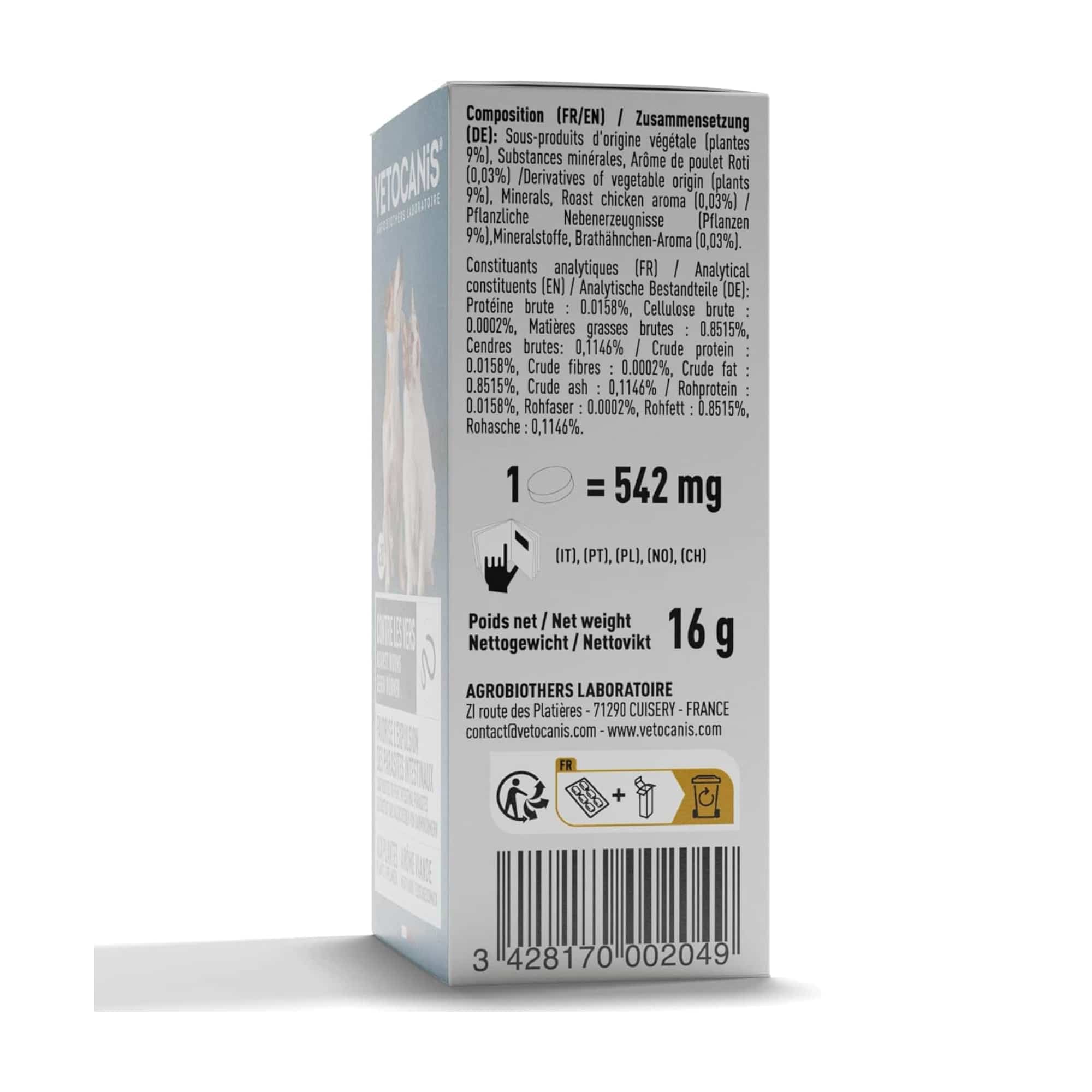 Informations comprimés en plusieurs langues