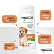 Bienfaits et avantages shampoing doux pour Chiot Vetocanis