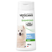 Shampoing doux poils blancs pour chien Vetocanis