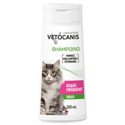 Shampoing doux usage fréquent pour chat Vetocanis
