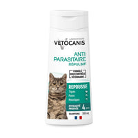 Antiparasitärt avvisande schampo för katt 300ml