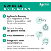 conseils d'utilisation shampoing antiparasitaire chien
