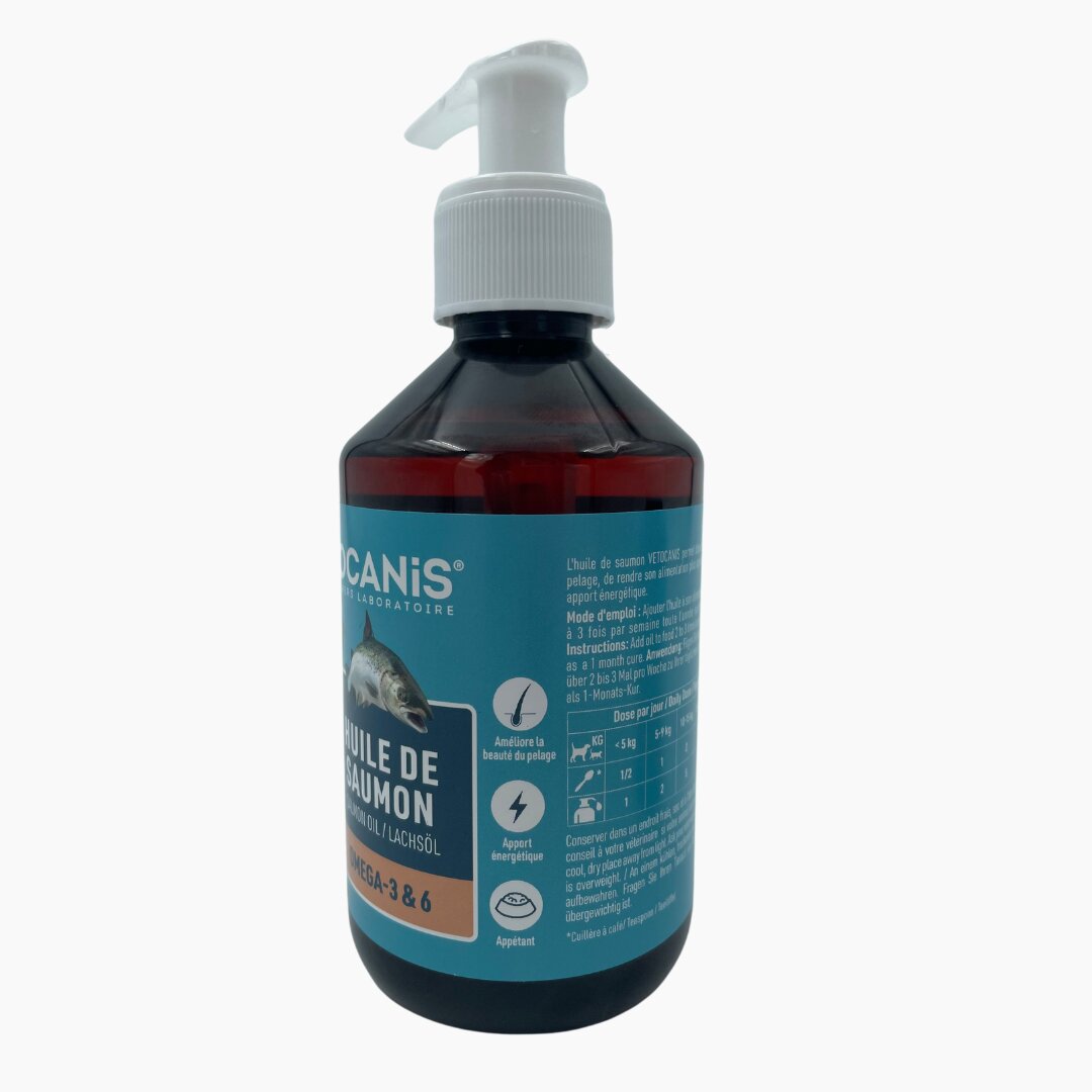 Huile de saumon 250ml de côté