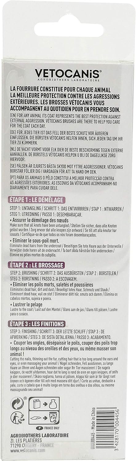 Brosse Pneumatique Double pour Chien