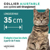 Collier ajustable anti étranglement  pour chat