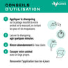 Conseils d'utilisation du shampoing anti parasitaire