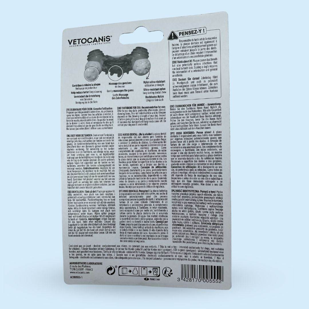 dos de pack os dentaire petit chien vetocanis