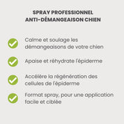 détails spray anti démangeaison chien Vetocanis