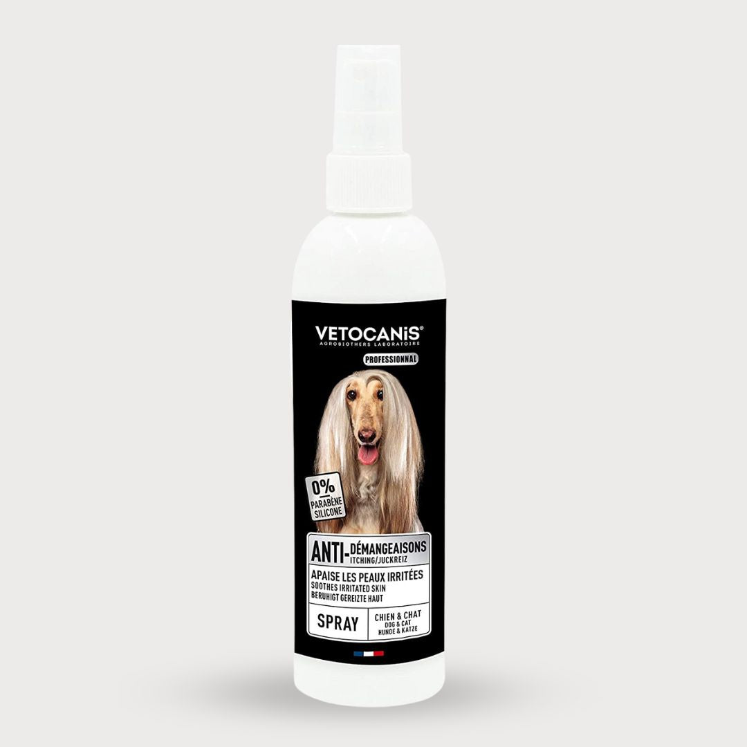 Spray Professionnel Anti-Démangeaison Chien