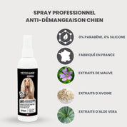 Spray Professionnel Anti-Démangeaison Chien vetocanis composition