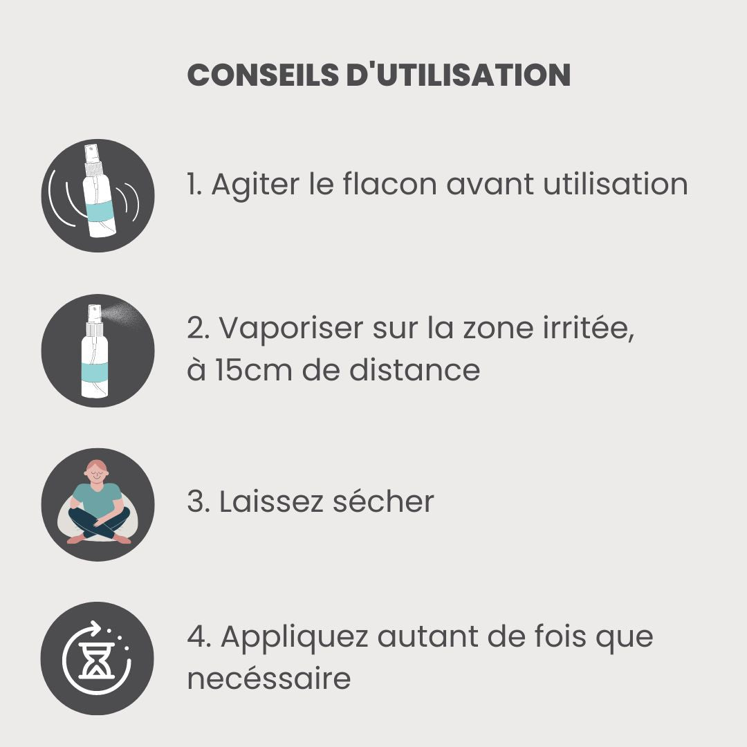 conseils utilisation spray anti démangeaisons chien Vetocanis