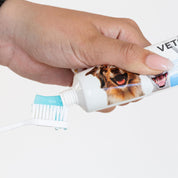 Dentifrice nettoie les dents chien