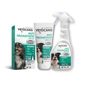 Kit pack 3 produits antiparasitaires externes petit chien Vetocanis