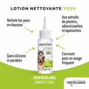 Lotion nettoyante yeux avantages et composition
