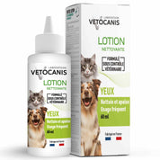 Lotion nettoyante pour yeux chien et chat