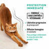 Produit avec protection immédiate formulé sous contrôle vétérinaire pour chat