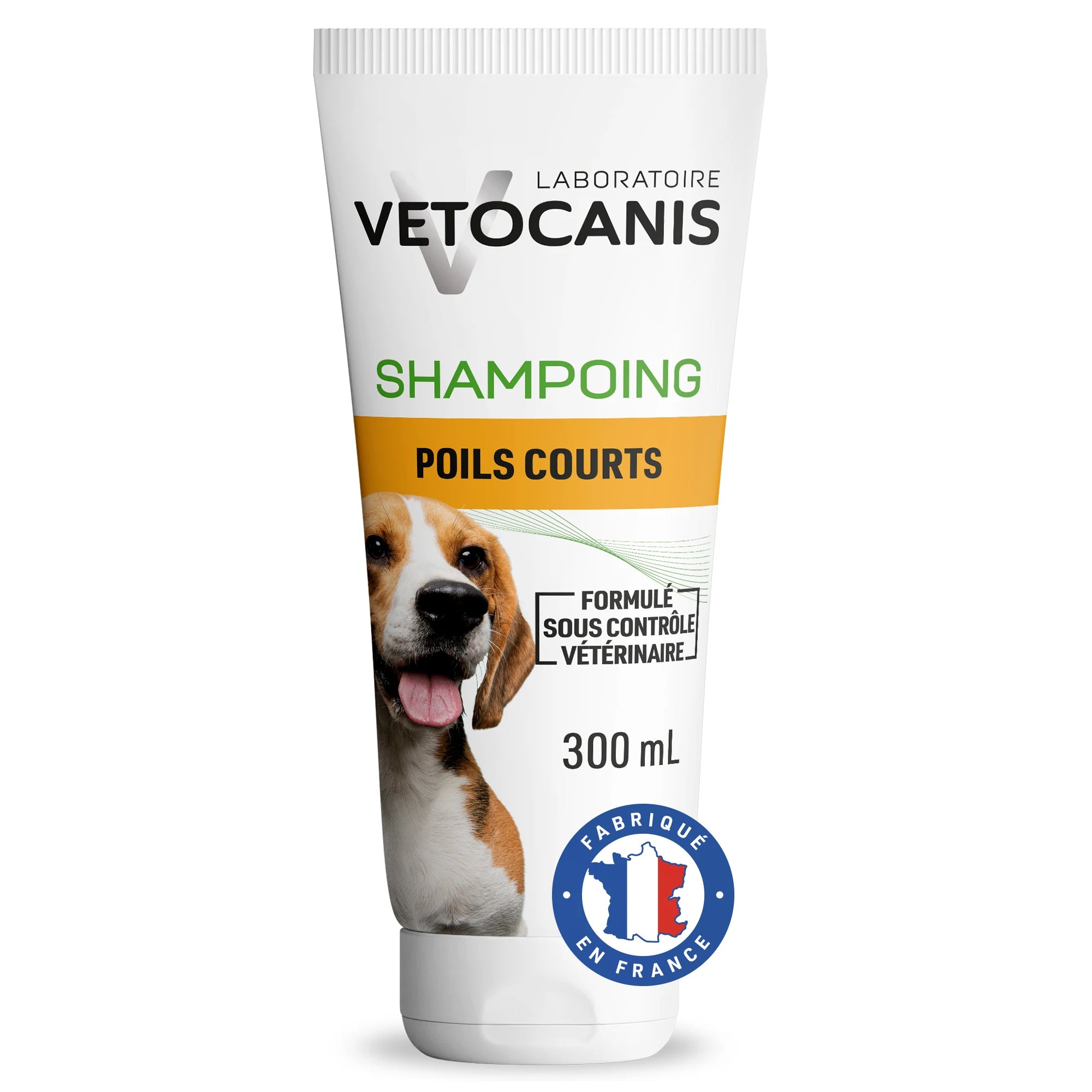 Shampoing Poils Courts pour Chien, Pamplemousse. 300ml - vetocanis