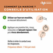 Shampoing pour Chiot, Extrait Amande Douce Conseils d'utilisations