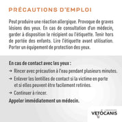 Shampoing pour Chiot, Extrait Amande Douce Précautions d'emploi