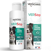 Sirop contre les Vers intestinaux pour Chien et Chat vetocanis
