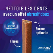 stick dentaire Effet abrasif doux
