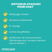 comment apaiser son chat diffuseur Vetocanis