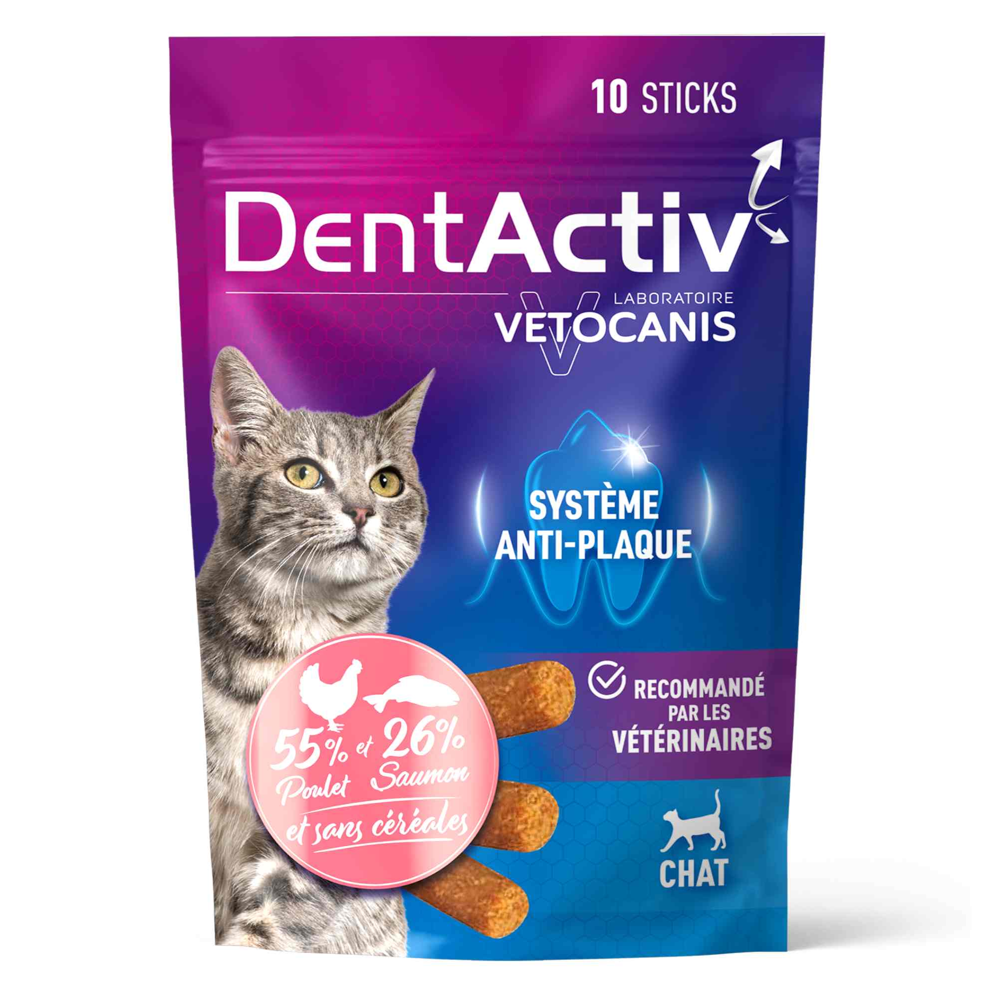 Dentactiv saumon chat