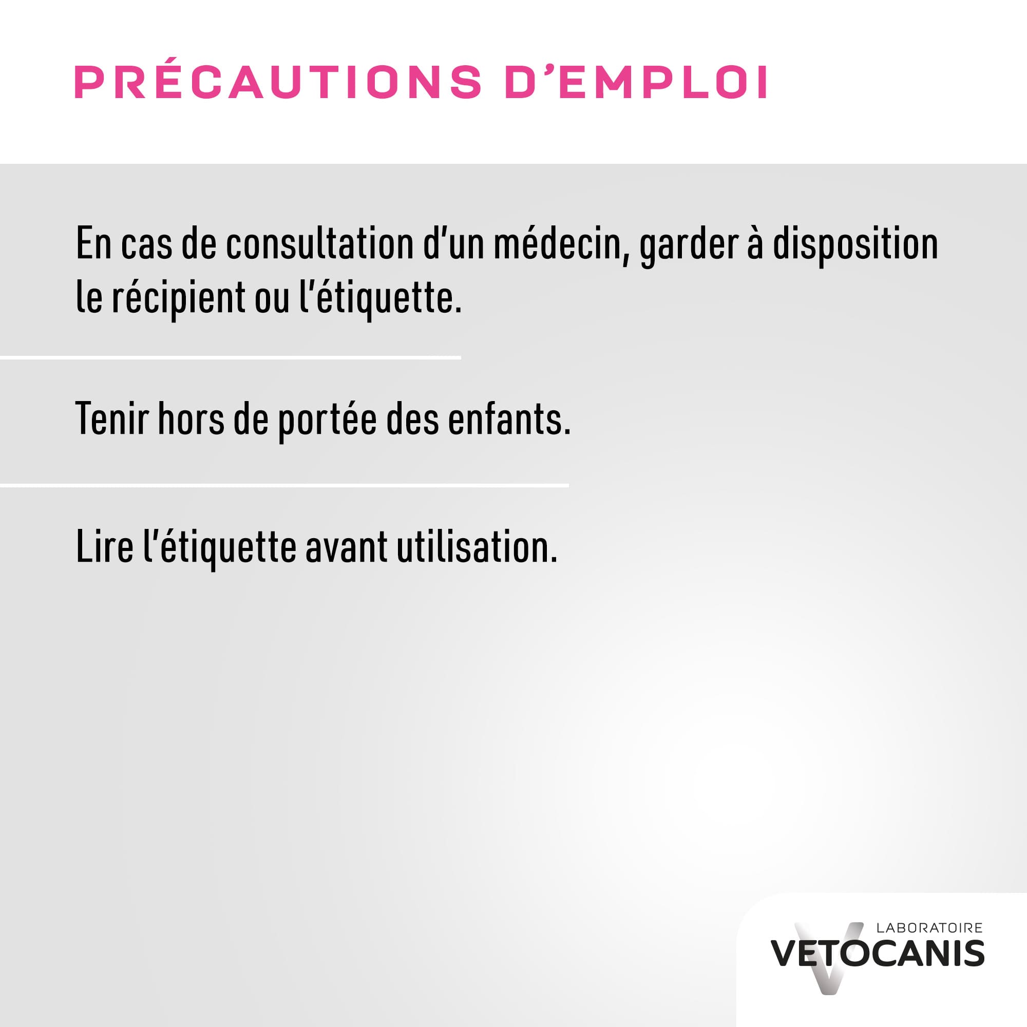 shampoing sec pour chat chaton précautions d'emploi