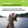 shampoing spécial peaux sensibles hypoallergéniques pour chien