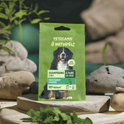 shampoing en poudre chien DIY Vetocanis