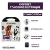 composition coffret tondeuse chien Vetocanis
