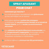Spray apaisant chat Vetocanis comment ça marche