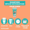 détails shampoing antiparasites chien Vetocanis