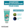 composition shampoing antiparasitaire chien  Vetocanis