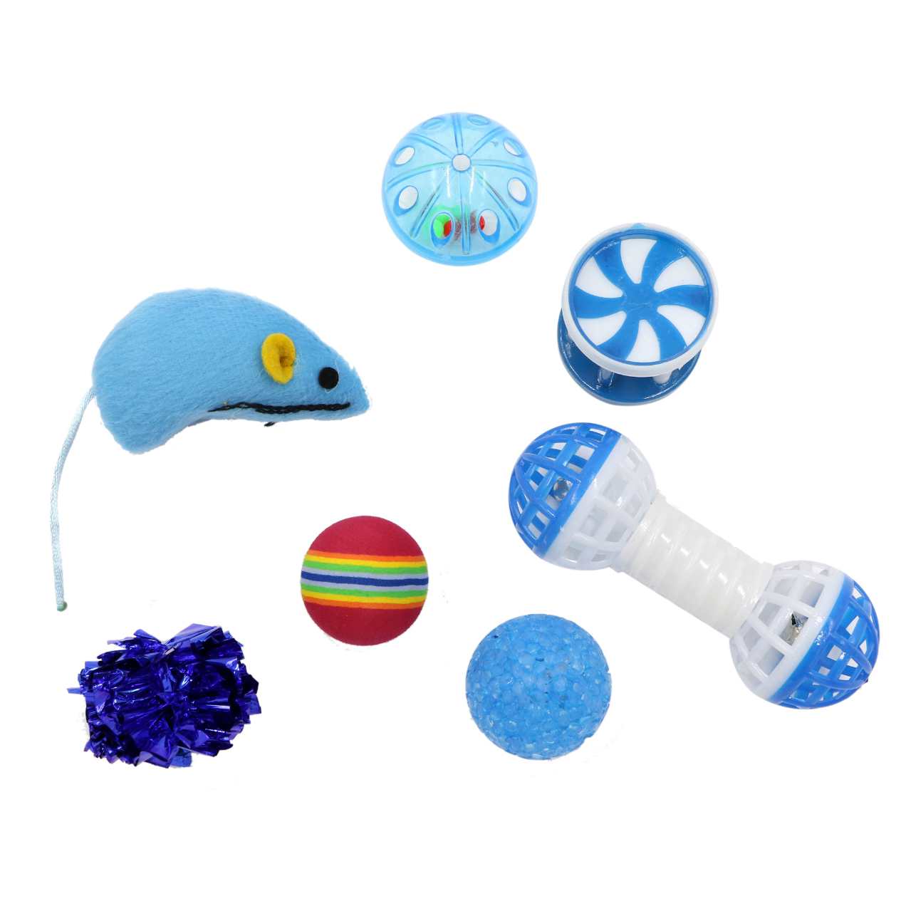 7 jouets mix pour Chat