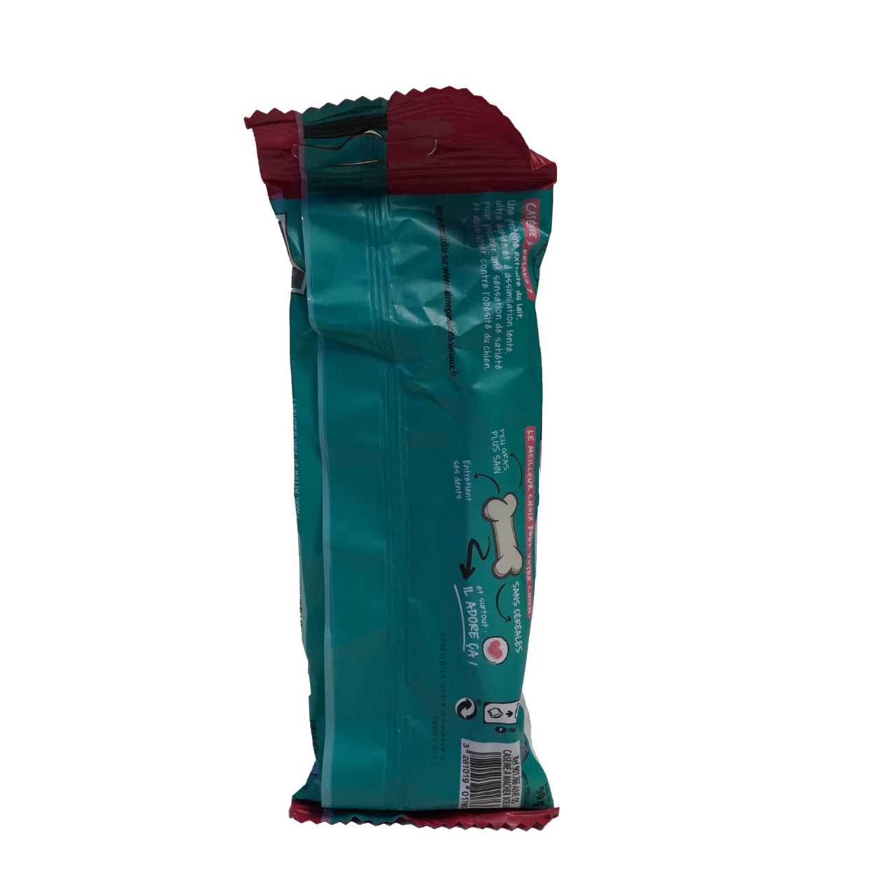 Os à mâcher longue durée à la caséine