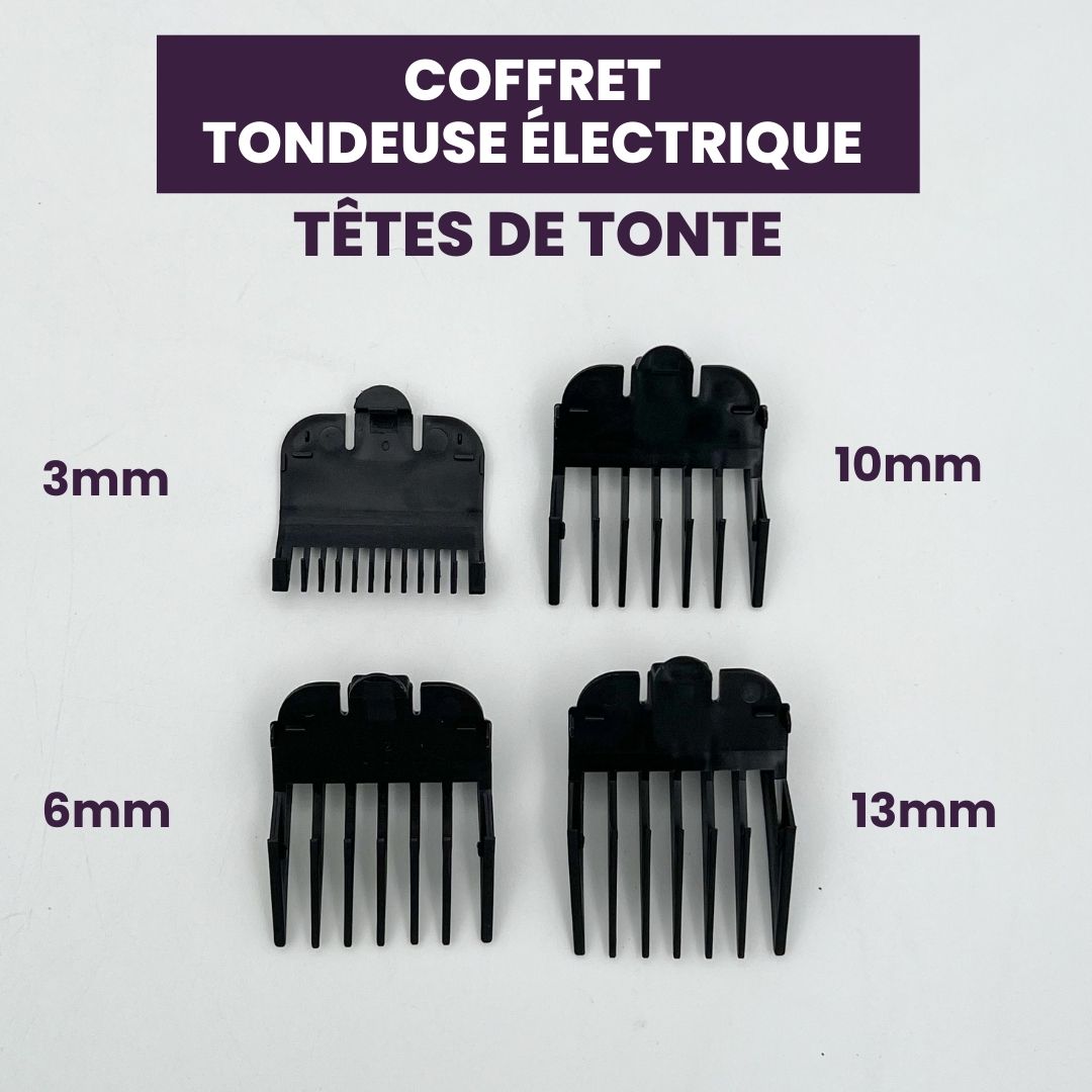 4 sabots différents tondeuse chien vetocanis
