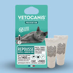 Pipettes antiparasites chat repousse puces tiques et moustiques