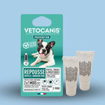 antiparasitaires petit chien contre puces tiques et moustiques pipettes Vetocanis