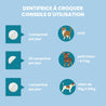 dentifrice à croquer pour chien et chat - conseils d'utilisation