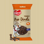friandises pour chien aimé à la dinde