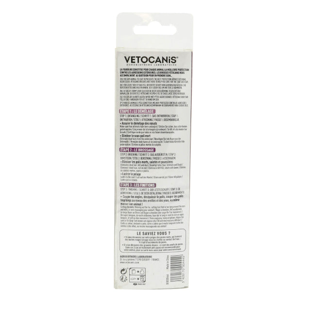 Peigne Anti-puces Autonettoyant Pour Chat - 2 Pièces, Acier Inoxydable, Vert Et Jaune - 8