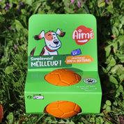 Balle en caoutchouc naturel pour Chien meilleur qu'une balle de tennis