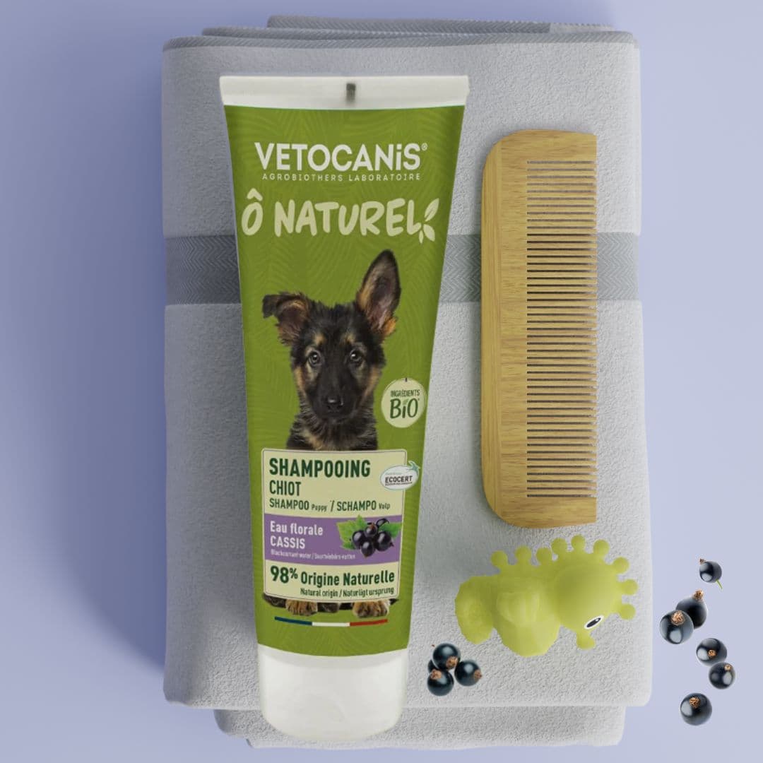 shampoing naturel pour chiot Vetocanis